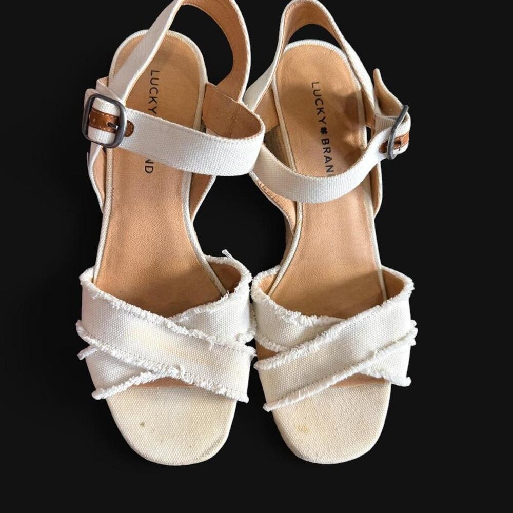Lucky brand cream tan